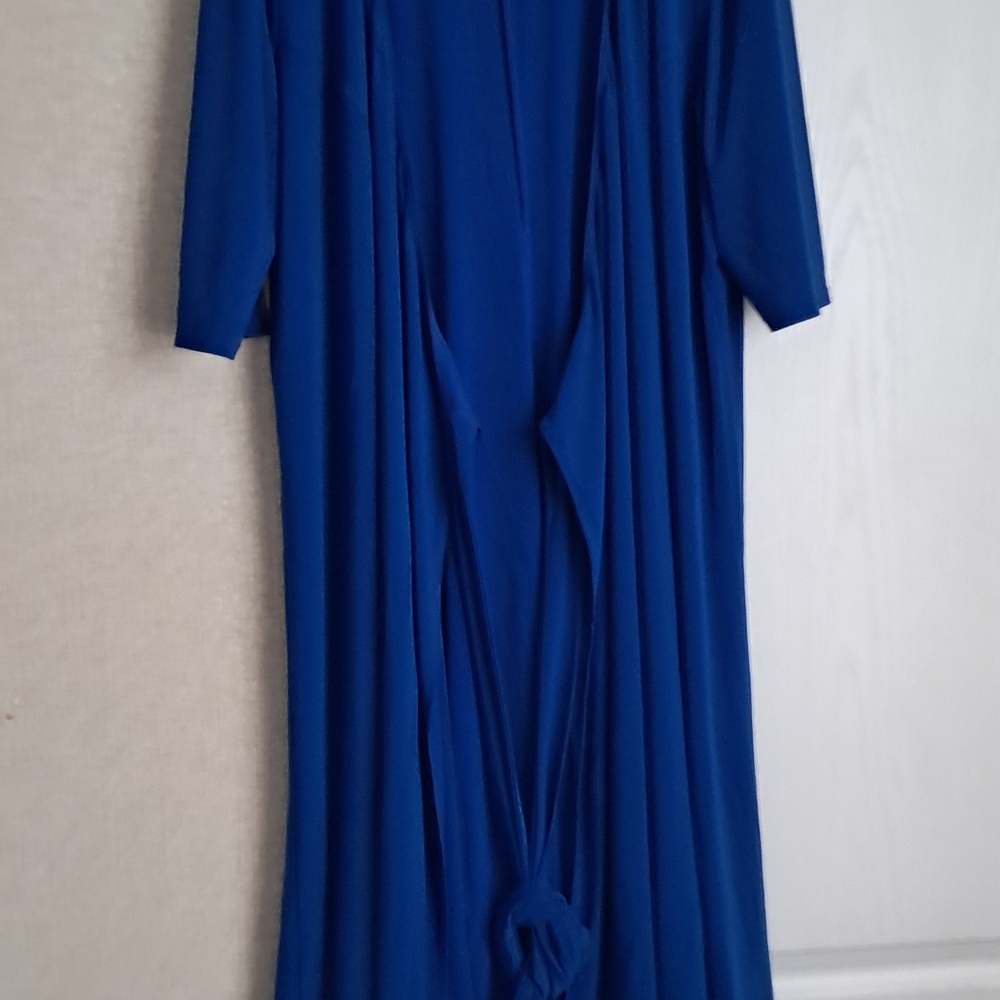 Royal Blue Wrap Dress